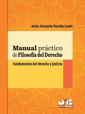 cover image of Manual práctico de filosofía del derecho
